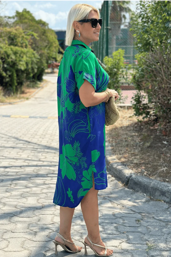 Naomi – Dress with floral print