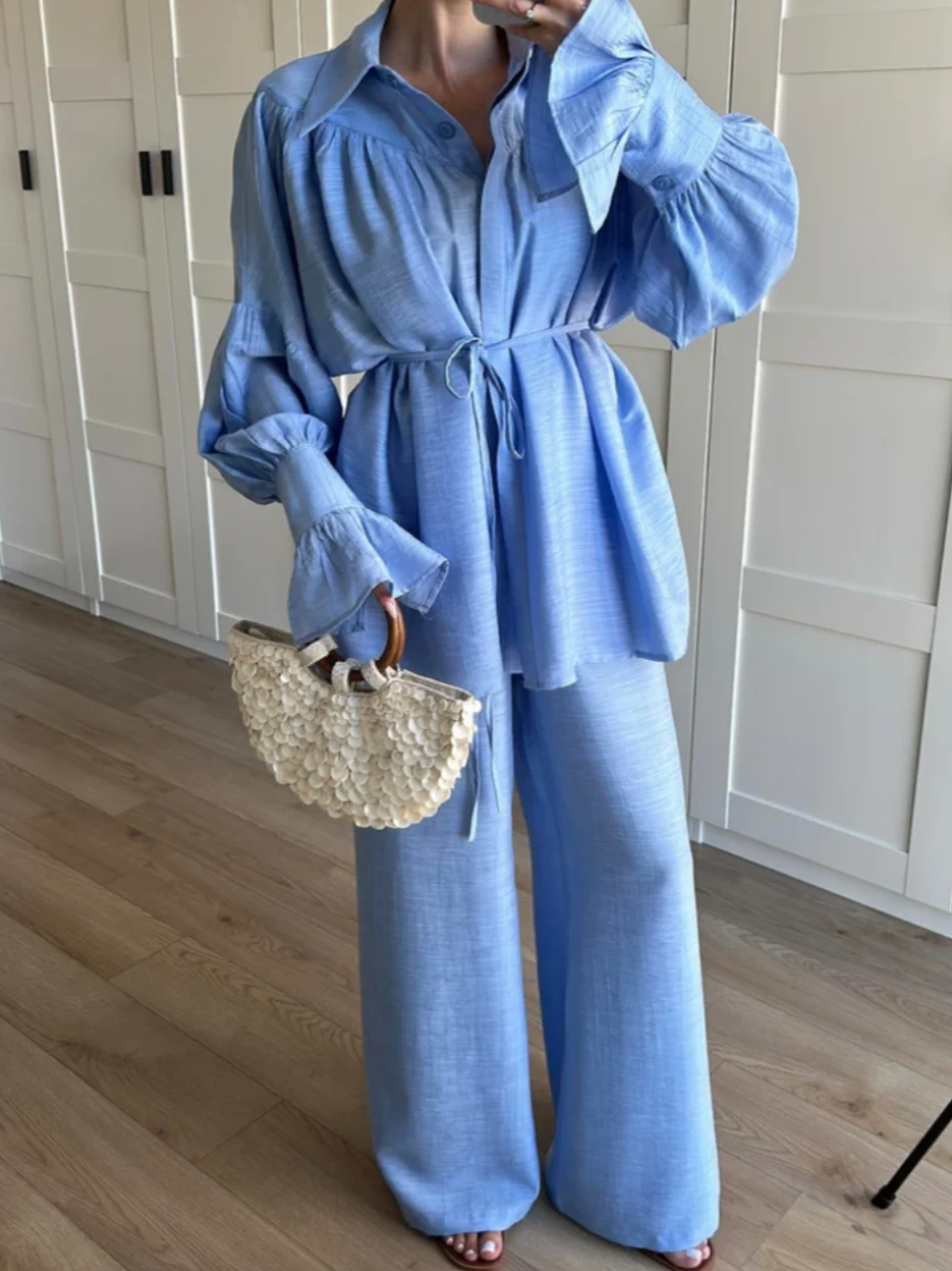 Elena linen set
