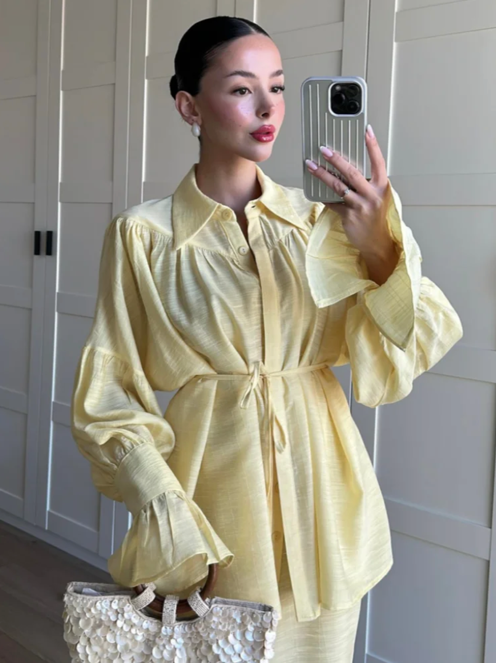 Elena linen set