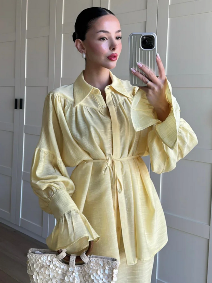 Elena linen set