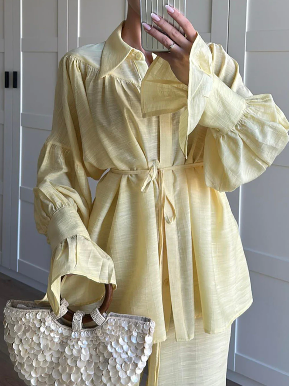 Elena linen set