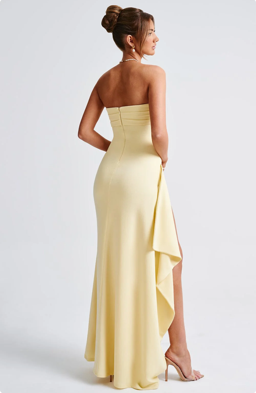 Nova Paris Zafira Maxi Dress - Lemon