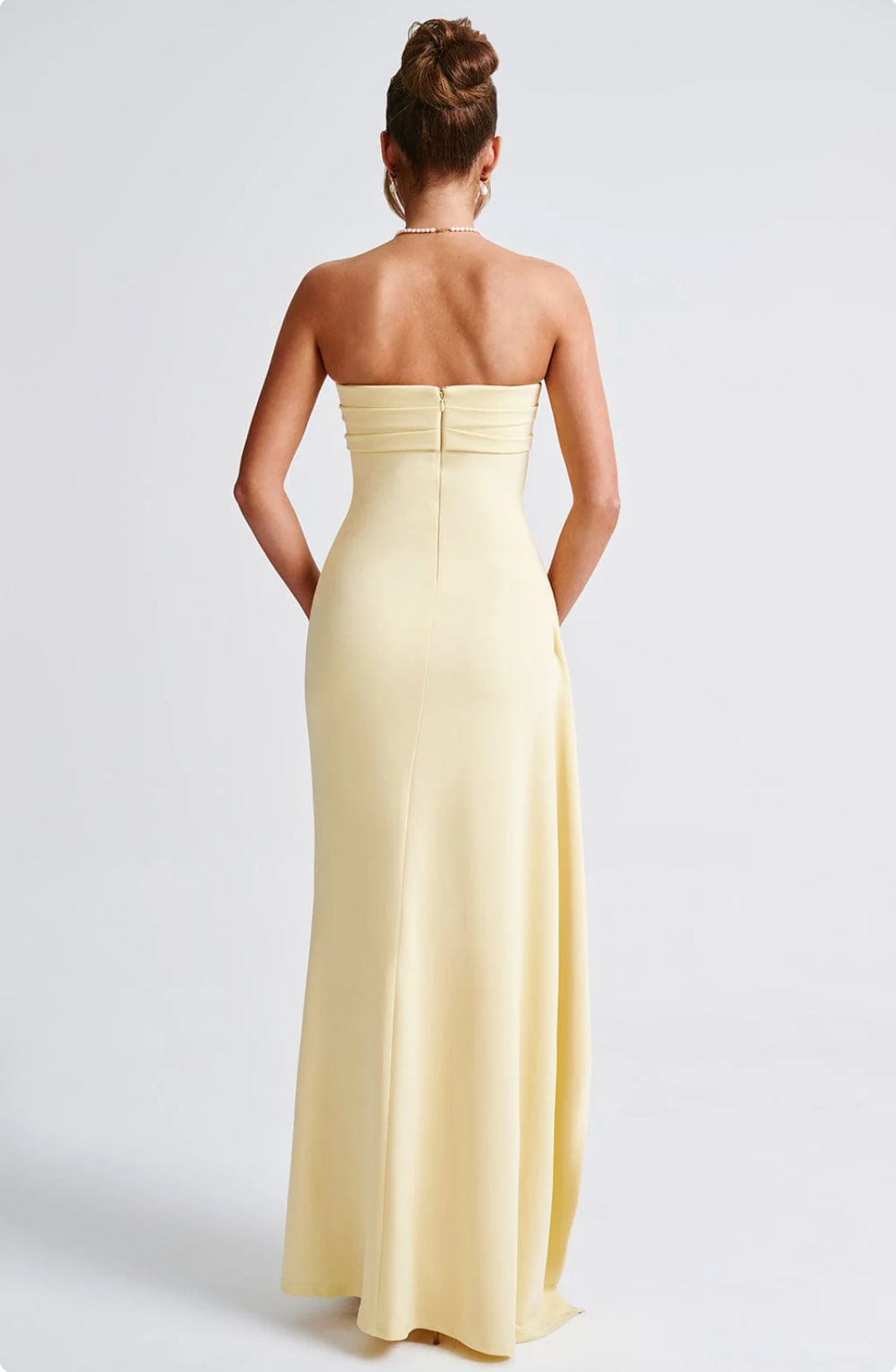 Nova Paris Zafira Maxi Dress - Lemon
