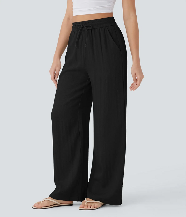 Lisa | Comfortable & Airy Linen Trousers