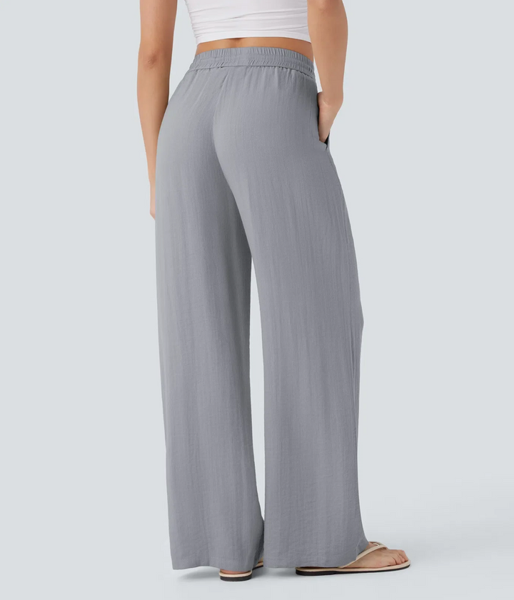 Lisa | Comfortable & Airy Linen Trousers