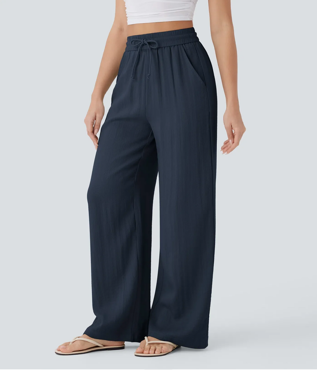 Lisa | Comfortable & Airy Linen Trousers