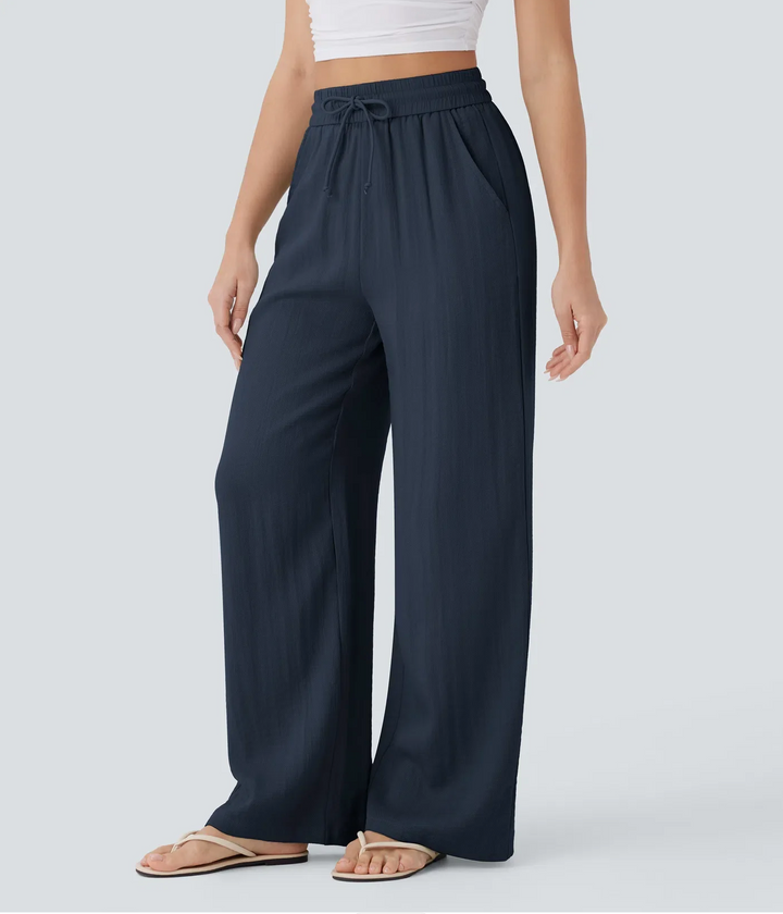 Lisa | Comfortable & Airy Linen Trousers