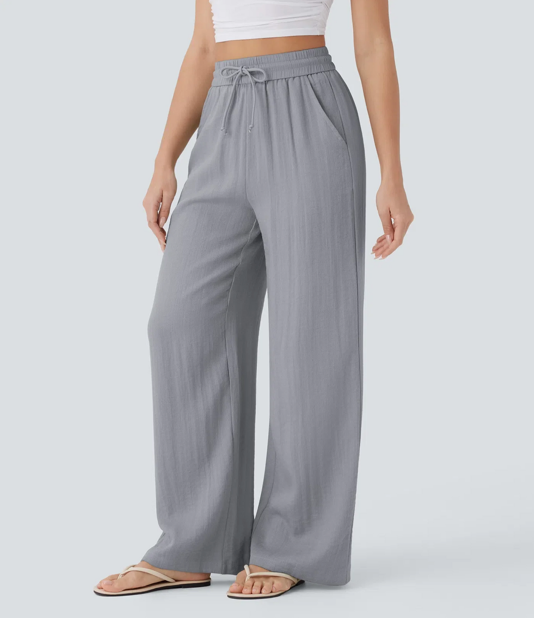 Lisa | Comfortable & Airy Linen Trousers
