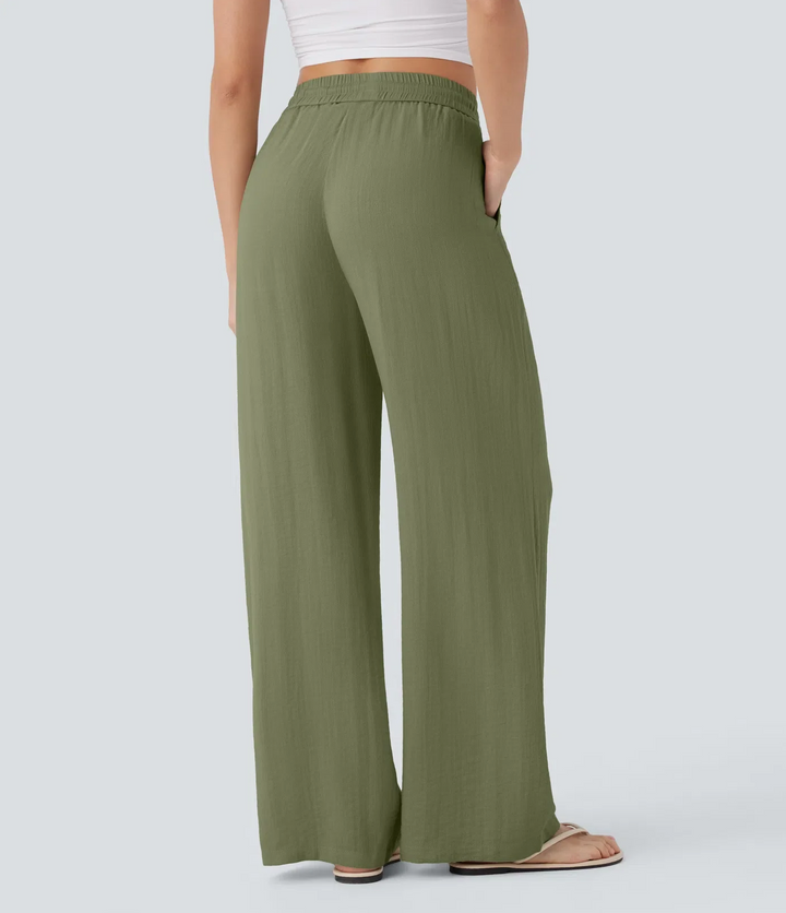 Lisa | Comfortable & Airy Linen Trousers