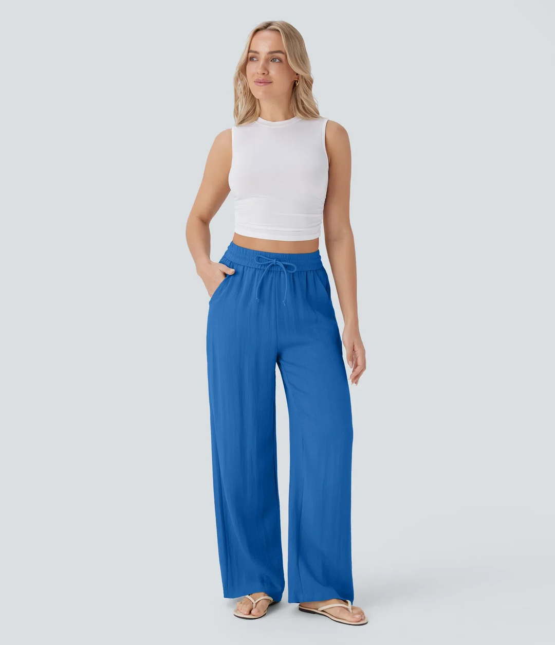 Lisa | Comfortable & Airy Linen Trousers