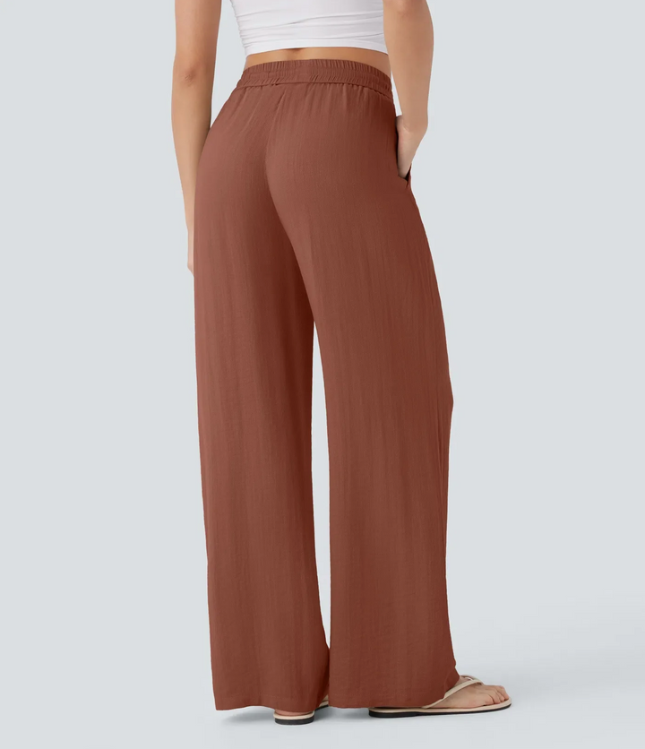 Lisa | Comfortable & Airy Linen Trousers