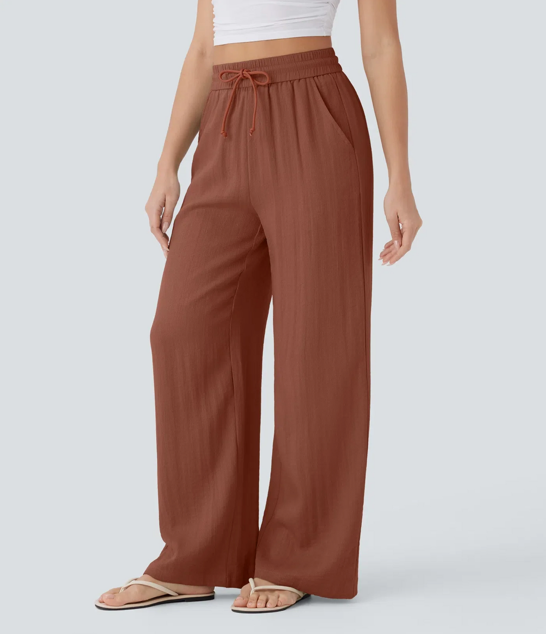 Lisa | Comfortable & Airy Linen Trousers