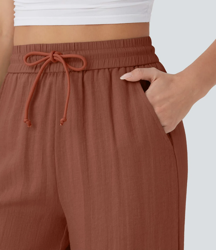 Lisa | Comfortable & Airy Linen Trousers