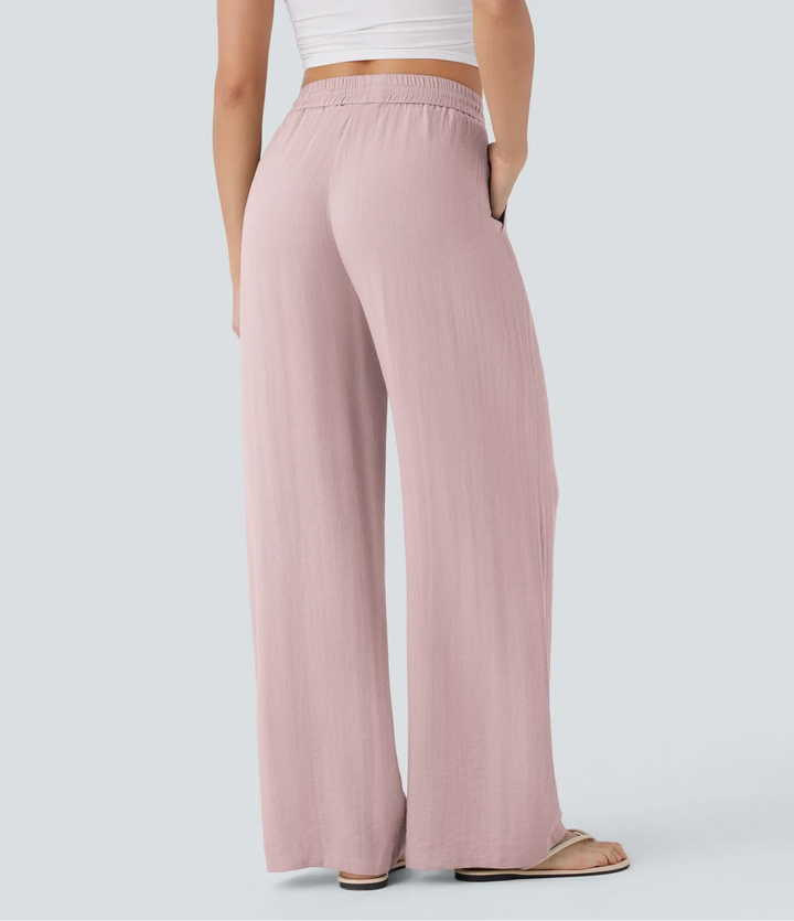 Lisa | Comfortable & Airy Linen Trousers