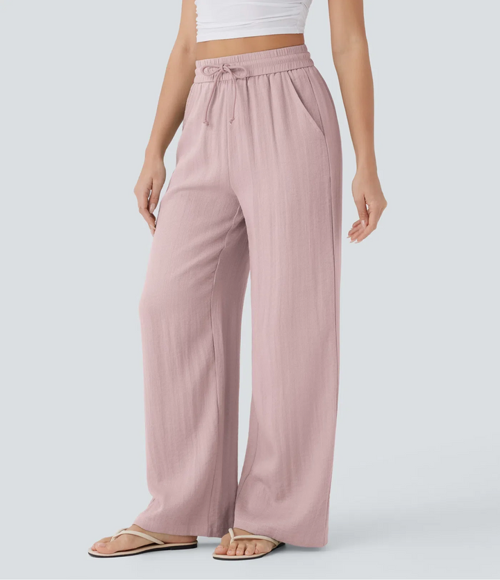 Lisa | Comfortable & Airy Linen Trousers