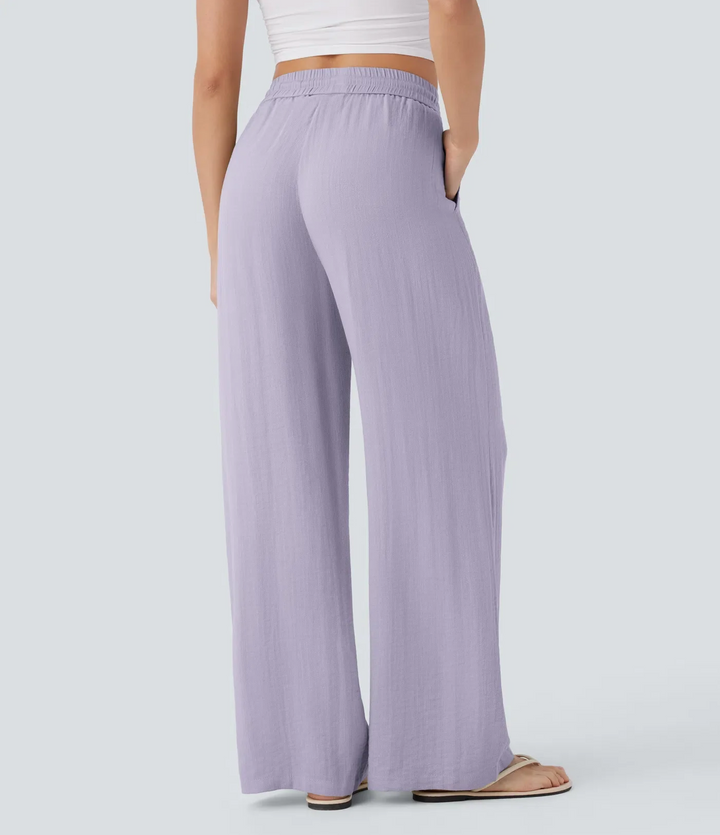 Lisa | Comfortable & Airy Linen Trousers