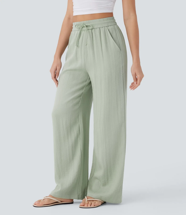 Lisa | Comfortable & Airy Linen Trousers