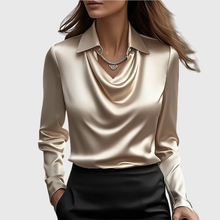 Brooklyn - Elegant Satin Blouse