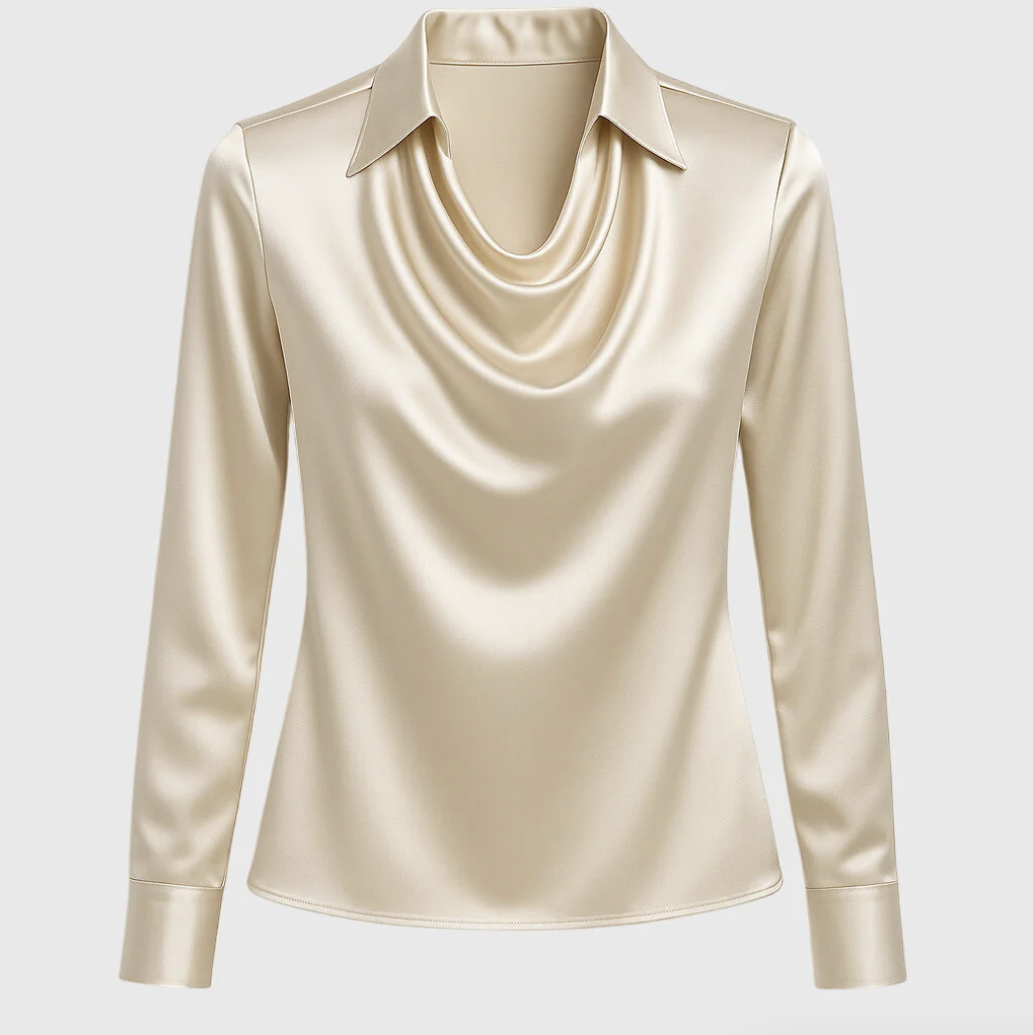 Brooklyn - Elegant Satin Blouse