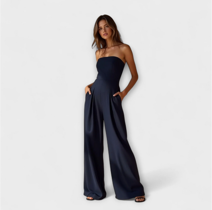 Laluna® | Elegante Strapless Jumpsuit