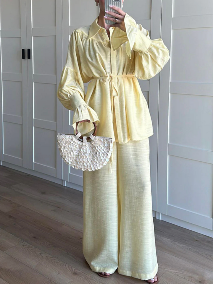 Elena linen set