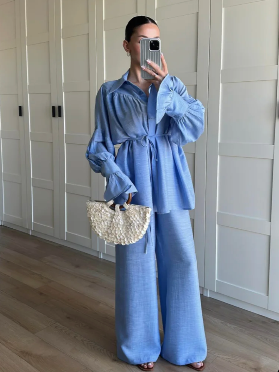 Elena linen set