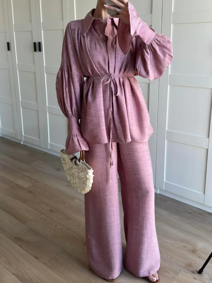Elena linen set