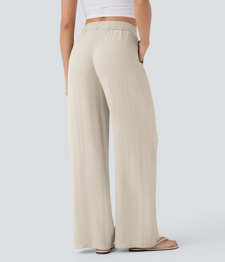 Lisa | Comfortable & Airy Linen Trousers
