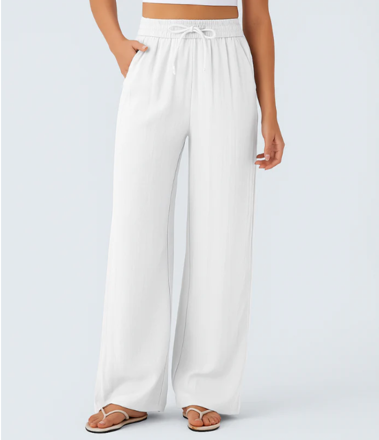 Lisa | Comfortable & Airy Linen Trousers