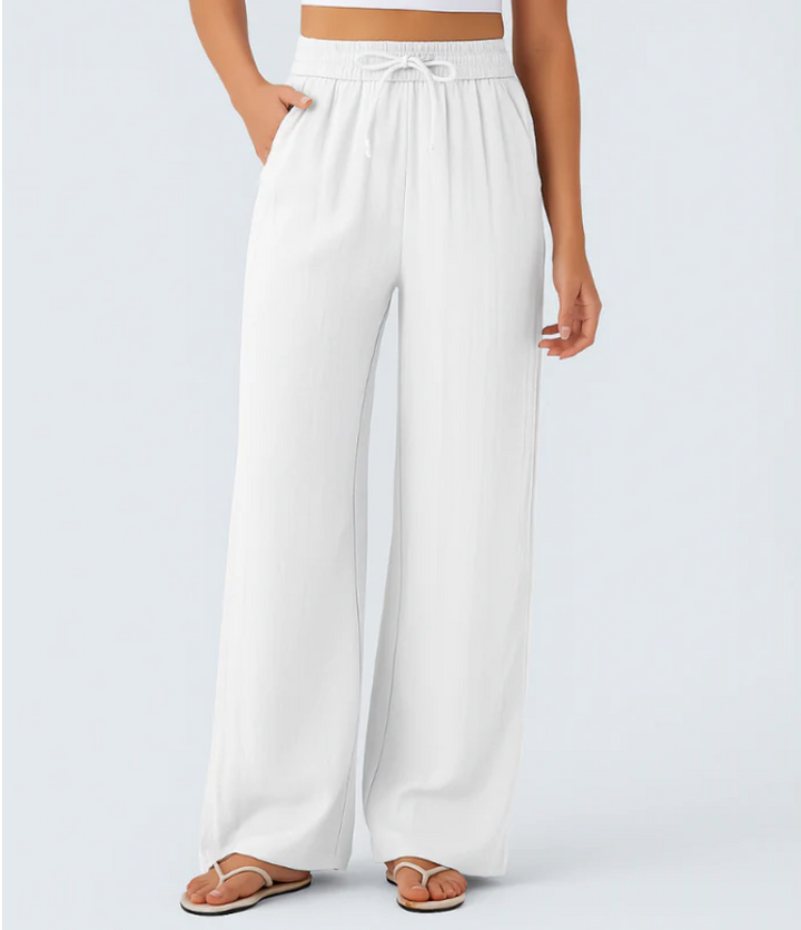 Lisa | Comfortable & Airy Linen Trousers