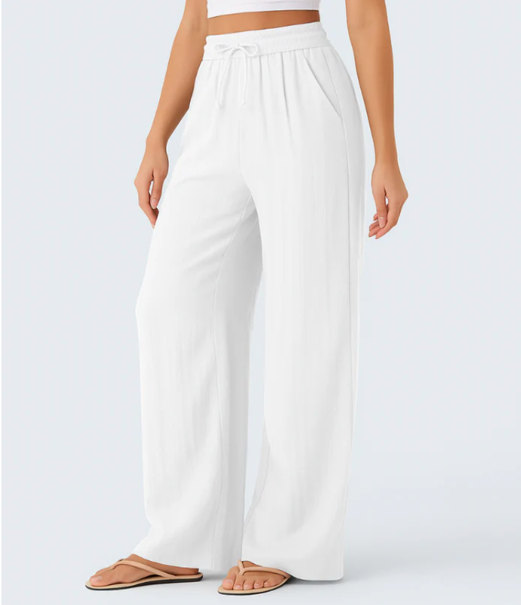 Lisa | Comfortable & Airy Linen Trousers