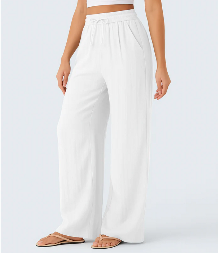 Lisa | Comfortable & Airy Linen Trousers