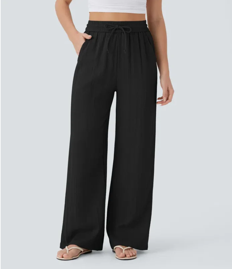 Lisa | Comfortable & Airy Linen Trousers