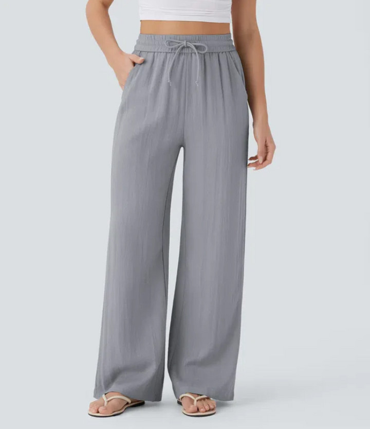 Lisa | Comfortable & Airy Linen Trousers