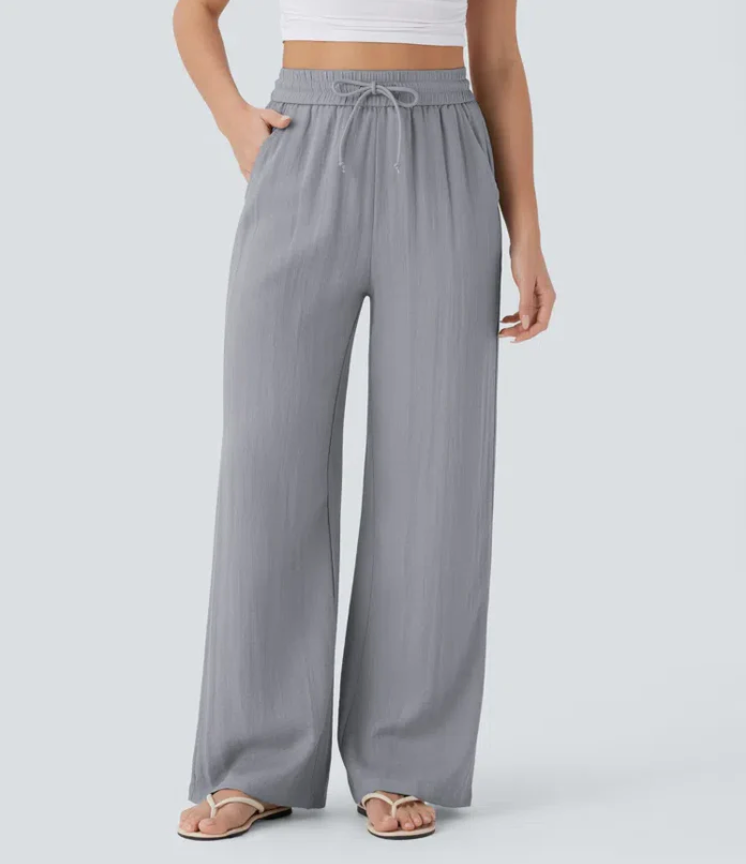 Lisa | Comfortable & Airy Linen Trousers