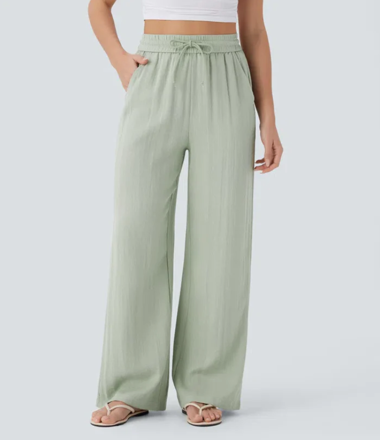Lisa | Comfortable & Airy Linen Trousers